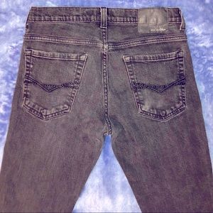 ANCHOR BLUE-BLACK SKINNY JEANS